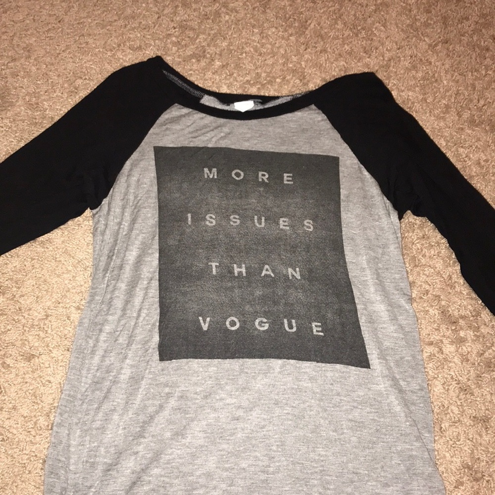 3 quarter length t shirt